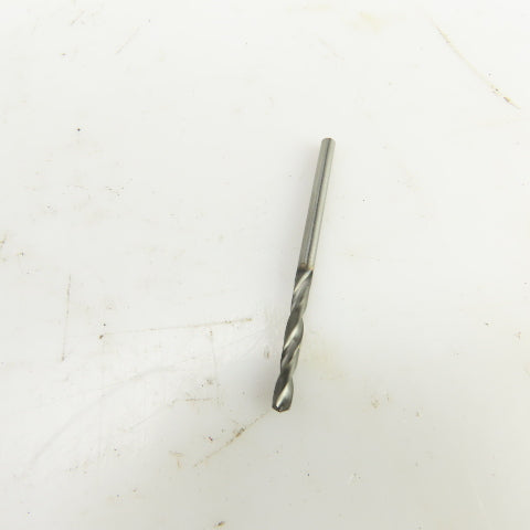 Garr 77251 1520H Solid Carbide Stub Length Drill Bit 0.0984" 2.5mm 46mm OAL USA