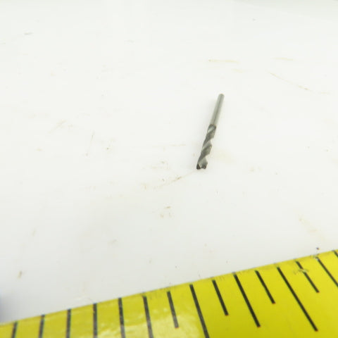 Garr 77251 1520H Solid Carbide Stub Length Drill Bit 0.0984" 2.5mm 46mm OAL USA