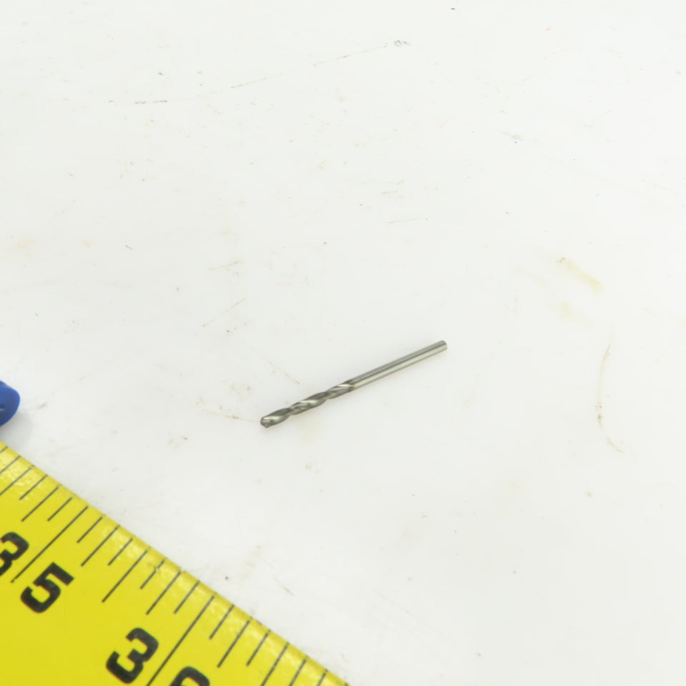 Garr 77251 1520H Solid Carbide Stub Length Drill Bit 0.0984" 2.5mm 46mm OAL USA
