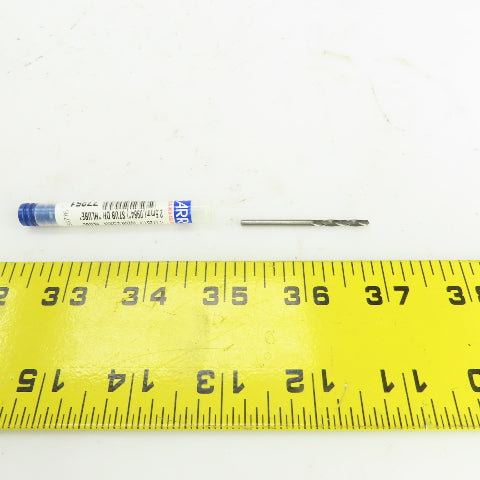 Garr 77251 1520H Solid Carbide Stub Length Drill Bit 0.0984" 2.5mm 46mm OAL USA