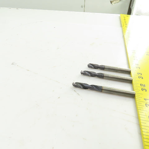 Sumitomo 03125GS2 5/16" Solid Carbide Drill Bit 2-Flute 5/16" Shank Lot Of 3