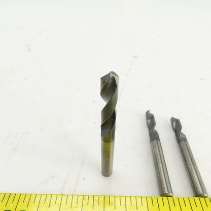Sumitomo 03125GS2 5/16" Solid Carbide Drill Bit 2-Flute 5/16" Shank Lot Of 3