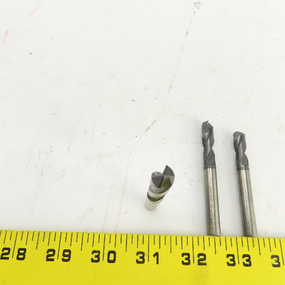 Sumitomo 03125GS2 5/16" Solid Carbide Drill Bit 2-Flute 5/16" Shank Lot Of 3