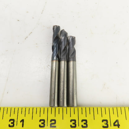 Sumitomo 03125GS2 5/16" Solid Carbide Drill Bit 2-Flute 5/16" Shank Lot Of 3
