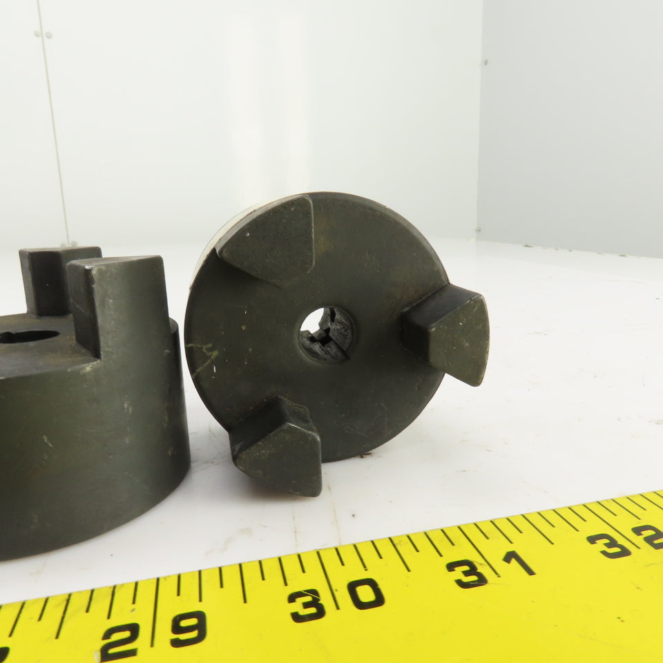 Masterdrive L100 3-Jaw Coupling Hub 1/2" Bore Lot Of 2