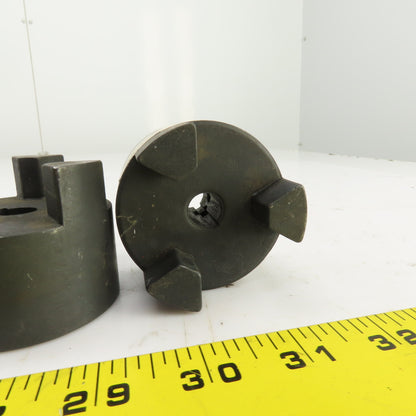 Masterdrive L100 3-Jaw Coupling Hub 1/2" Bore Lot Of 2