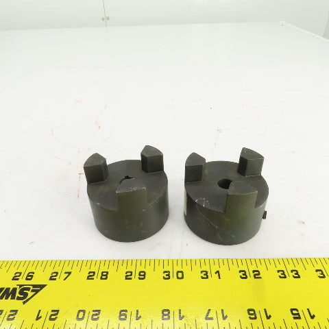 Masterdrive L100 3-Jaw Coupling Hub 1/2" Bore Lot Of 2