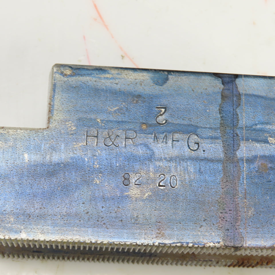 H & R Mfg. 82-20 60° Soft Lathe Chuck Jaws 4" L x 1-1/2" W x 1.98" H Lot Of 3