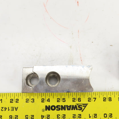 H & R Mfg. 82-20 60° Soft Lathe Chuck Jaws 4" L x 1-1/2" W x 1.98" H Lot Of 3