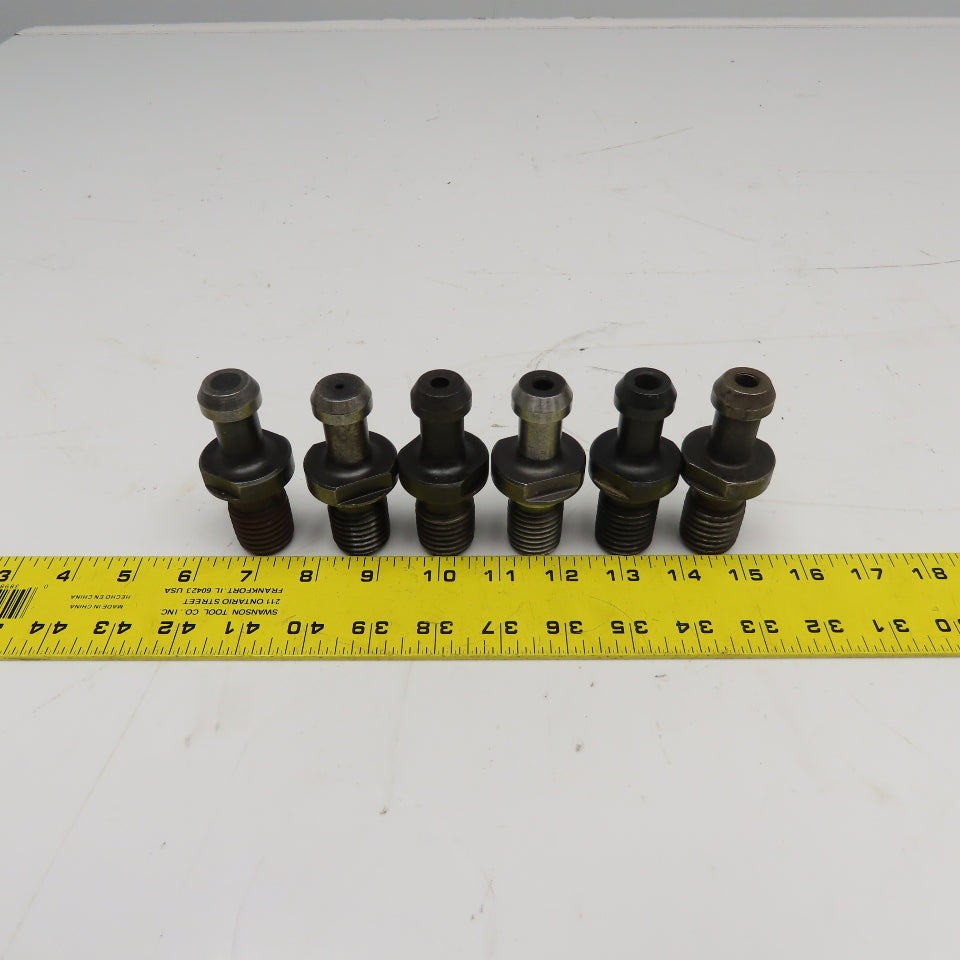 CAT 50 Tool Holder Pull Stud Retention Knob 45° Misc. Lot Of 6