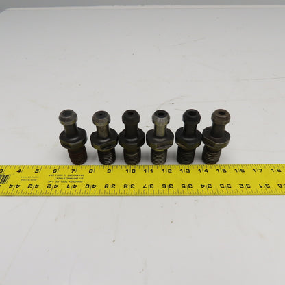 CAT 50 Tool Holder Pull Stud Retention Knob 45° Misc. Lot Of 6