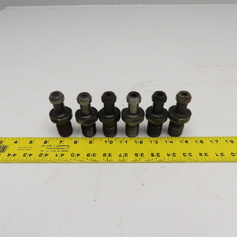 CAT 50 Tool Holder Pull Stud Retention Knob 45° Misc. Lot Of 6