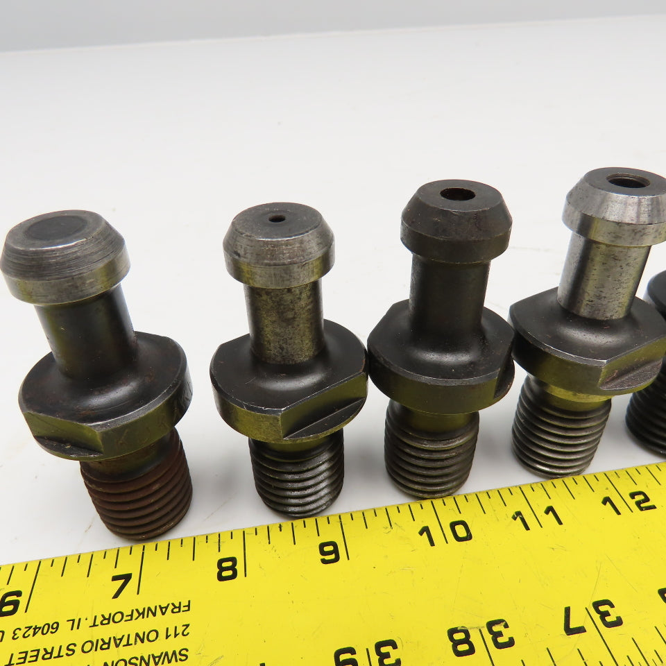CAT 50 Tool Holder Pull Stud Retention Knob 45° Misc. Lot Of 6