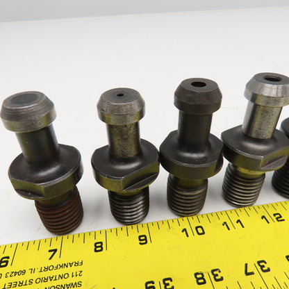 CAT 50 Tool Holder Pull Stud Retention Knob 45° Misc. Lot Of 6