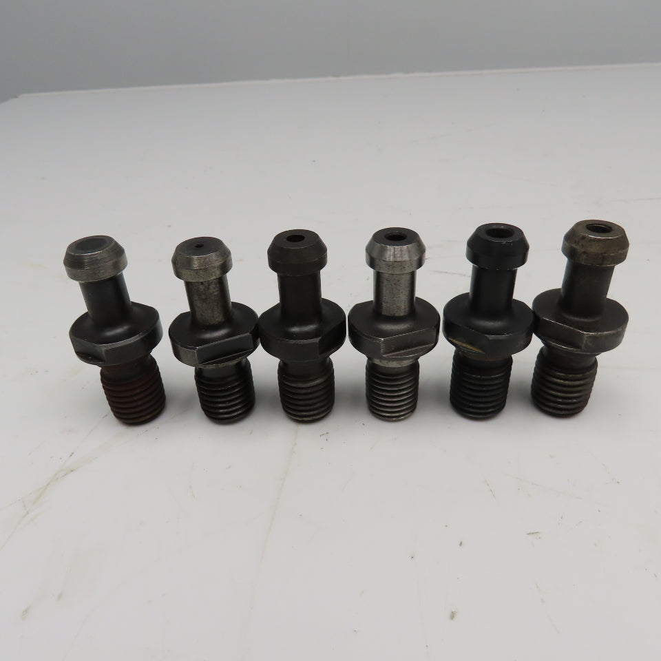 CAT 50 Tool Holder Pull Stud Retention Knob 45° Misc. Lot Of 6