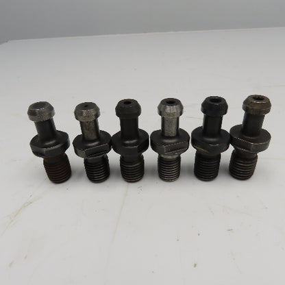 CAT 50 Tool Holder Pull Stud Retention Knob 45° Misc. Lot Of 6