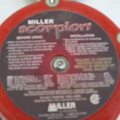 Honeywell Miller Scorpion PFL-2/9FT Fall Limiter Self-Retracting Lanyard