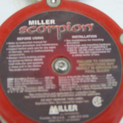 Honeywell Miller Scorpion PFL-2/9FT Fall Limiter Self-Retracting Lanyard