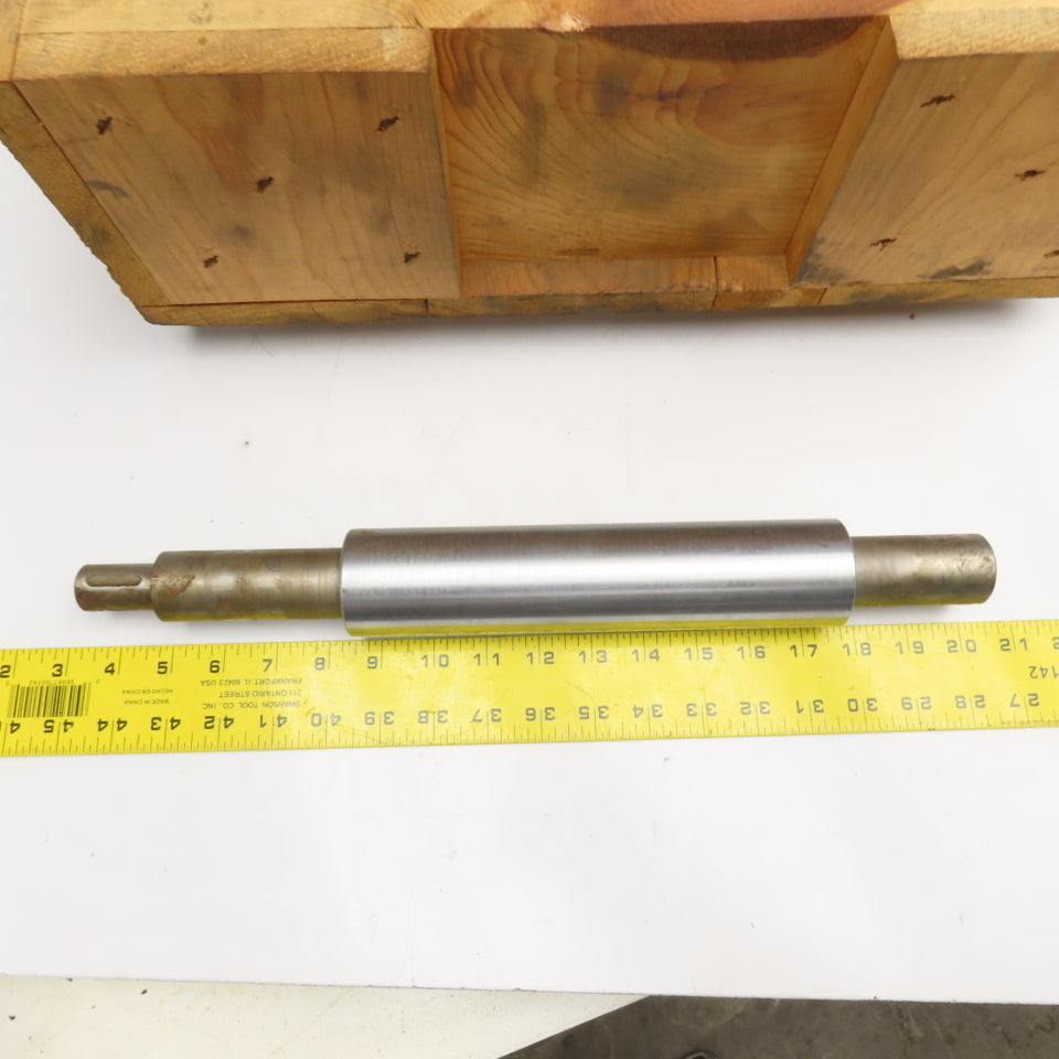 70-12D Ruesch Coil Straightener Rollers 2" x 9" Face Width 16-5/8" OAL Lot Of 9