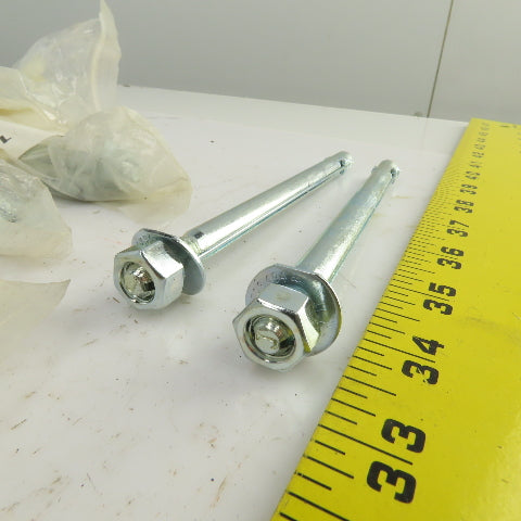 Wej-it 3/8"  x 6" Concrete Expansion Anchors Lot Of 30