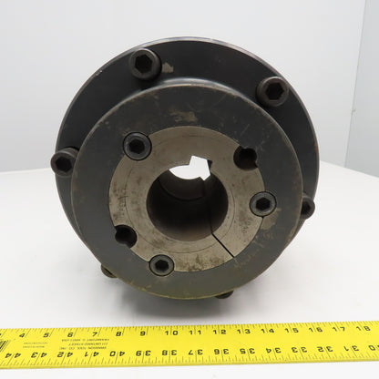Split Shaft Coupling 3" 4040 Taper Lock Bushings 13" OD