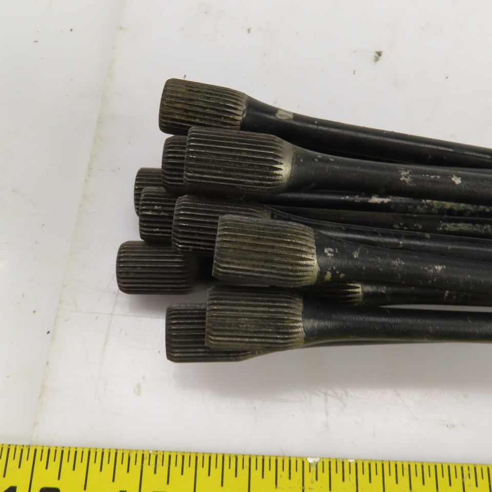 19-1/8" OAL Torsion Rod 0.545" OD Lot Of 13