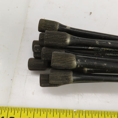 19-1/8" OAL Torsion Rod 0.545" OD Lot Of 13