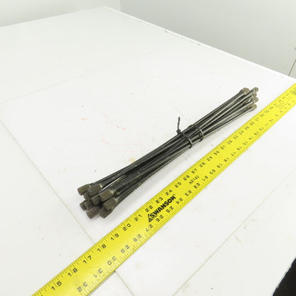 19-1/8" OAL Torsion Rod 0.545" OD Lot Of 13