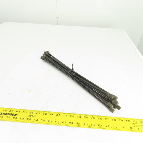 19-1/8" OAL Torsion Rod 0.545" OD Lot Of 13