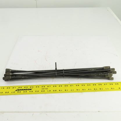 19-1/8" OAL Torsion Rod 0.545" OD Lot Of 13