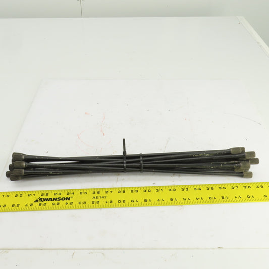 19-1/8" OAL Torsion Rod 0.545" OD Lot Of 13