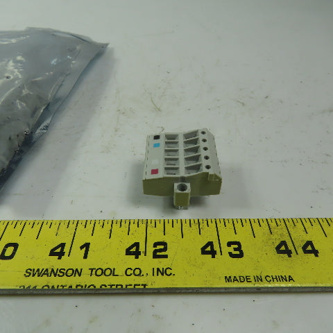 Allen Bradley 1787-PLUG10R Ser. A 10 Plug Connector Divicenet Lot of 7