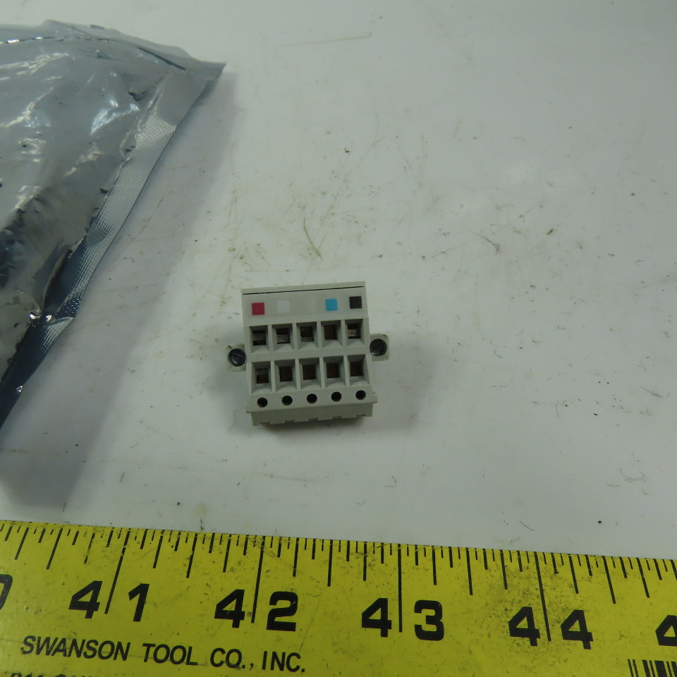Allen Bradley 1787-PLUG10R Ser. A 10 Plug Connector Divicenet Lot of 7