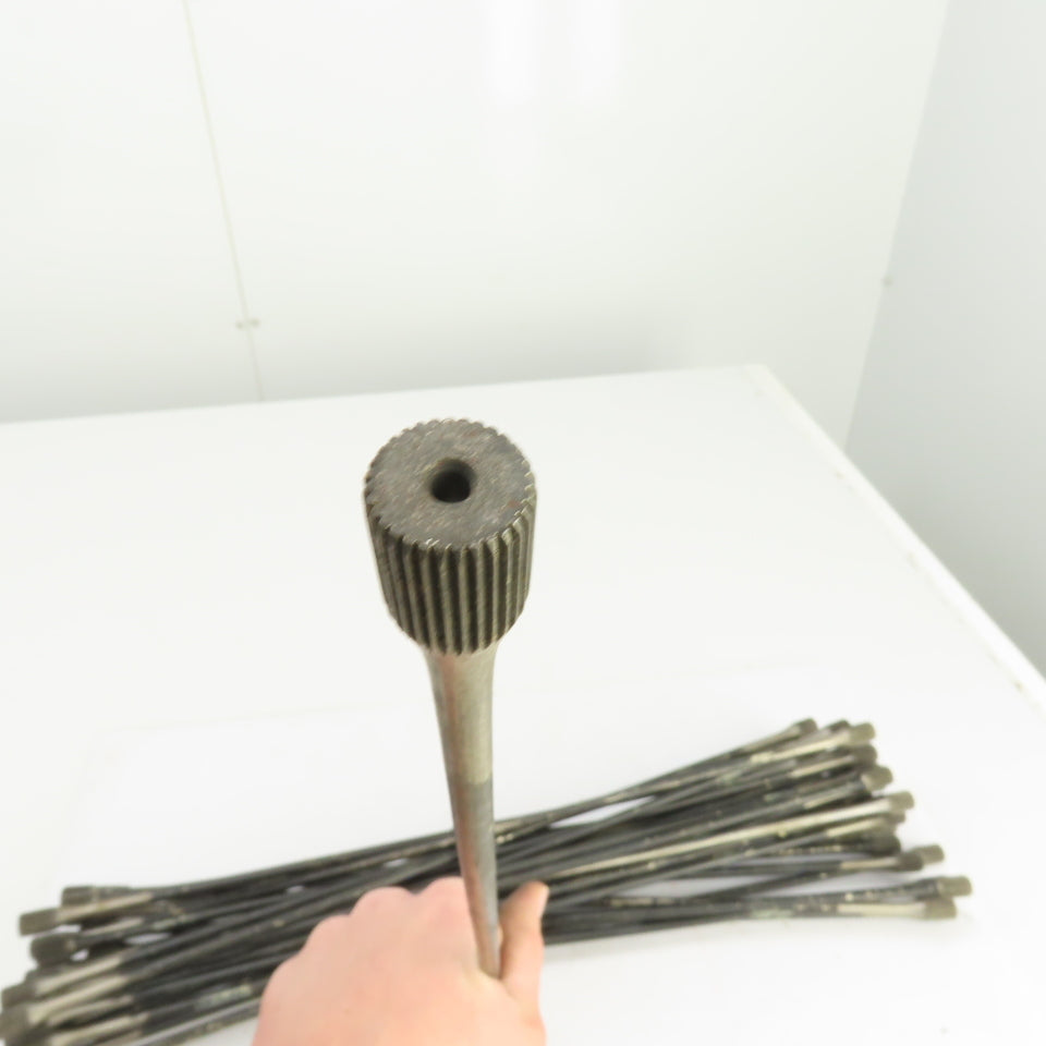 21-1/2" OAL Torsion Rod 0.545" OD Lot Of 31