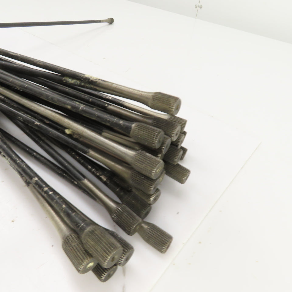 21-1/2" OAL Torsion Rod 0.545" OD Lot Of 31