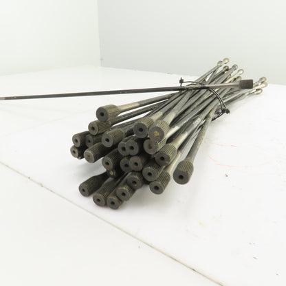 21-1/2" OAL Torsion Rod 0.545" OD Lot Of 31