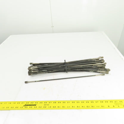 21-1/2" OAL Torsion Rod 0.545" OD Lot Of 31
