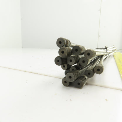 22" OAL Torsion Rod 0.545" OD Lot Of 16