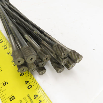22" OAL Torsion Rod 0.545" OD Lot Of 16