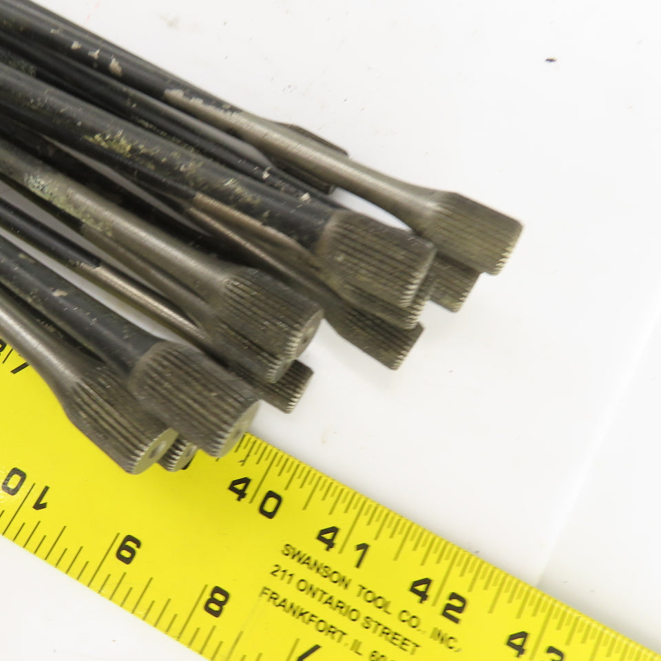 22" OAL Torsion Rod 0.545" OD Lot Of 16