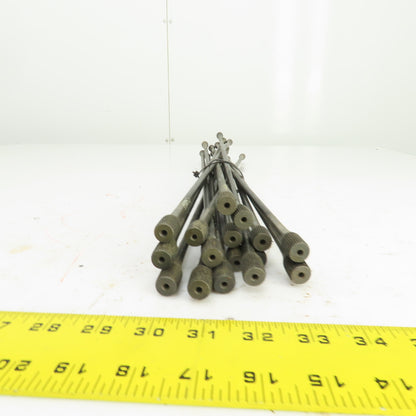 22" OAL Torsion Rod 0.545" OD Lot Of 16