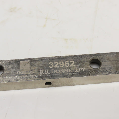 TKM 32962 Guillotine Shear Blade 12-1/2" x 13mm Tapered 3" Hole Center