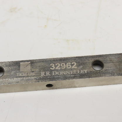 TKM 32962 Guillotine Shear Blade 12-1/2" x 13mm Tapered 3" Hole Center