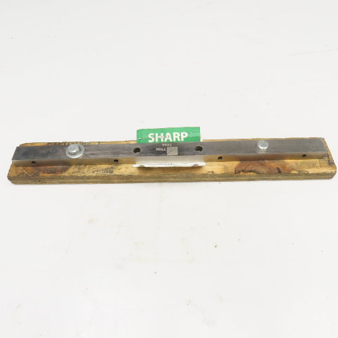 TKM 7896 Guillotine Shear Blade 12-1/2" x 13mm Sharp Tapered 3" Hole Center
