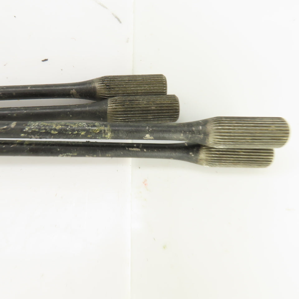 26-1/8" OAL Torsion Rod 0.545" OD Lot Of 4