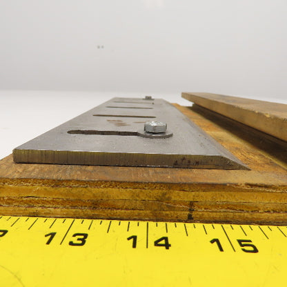 HHS Slitter Trimmer Knife 12-3/4" Wide 3-9/16" x .198" Thick 2-1/2" Hole Centers