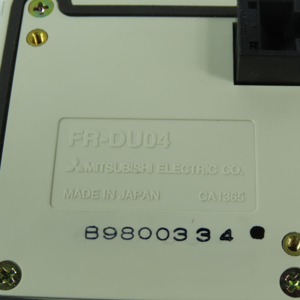 Mitsubishi FR-DU04 Inverter Control  Panel Interface