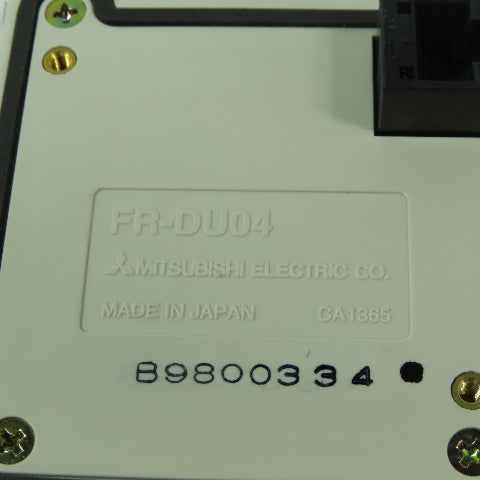 Mitsubishi FR-DU04 Inverter Control  Panel Interface