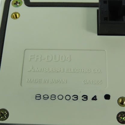 Mitsubishi FR-DU04 Inverter Control  Panel Interface
