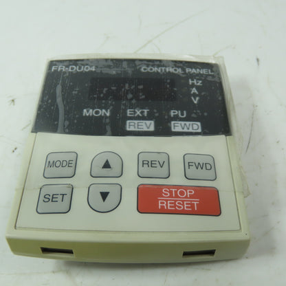 Mitsubishi FR-DU04 Inverter Control  Panel Interface